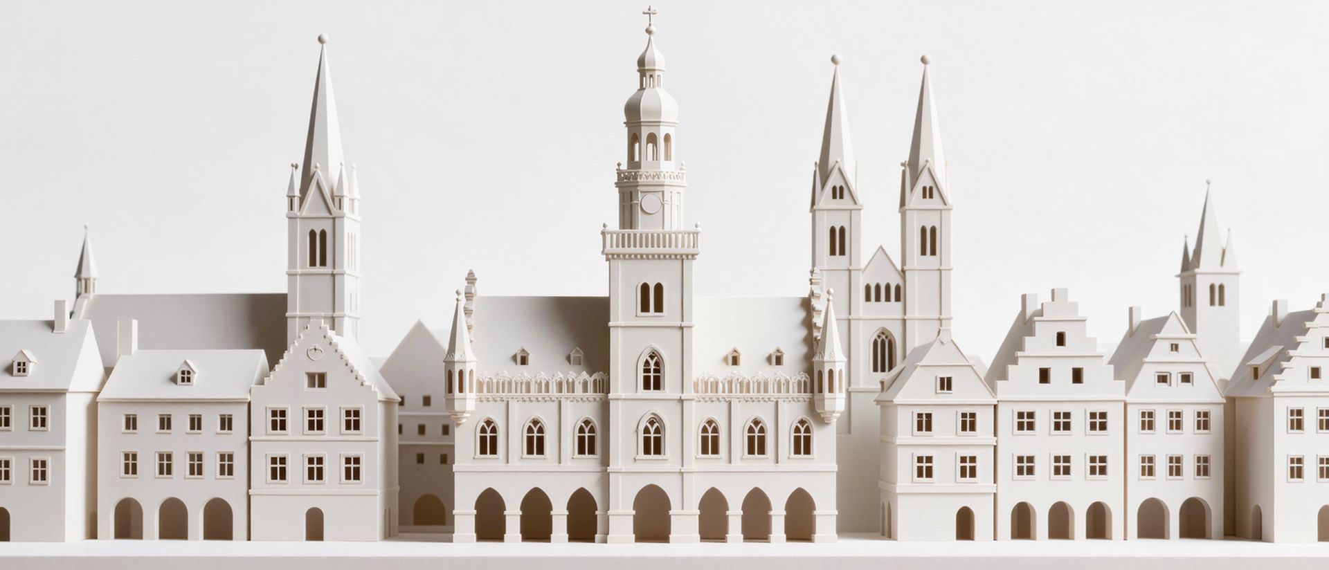 Geförderte Weiterbildung in Fürth — Wahrzeichen von Fürth als Architekturmodell