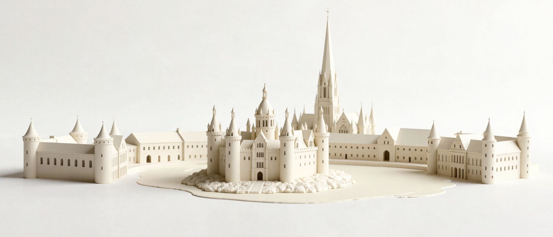 Weiterbildung Schwerin Geförderte Weiterbildung in Schwerin — Wahrzeichen von Schwerin als Architekturmodell
