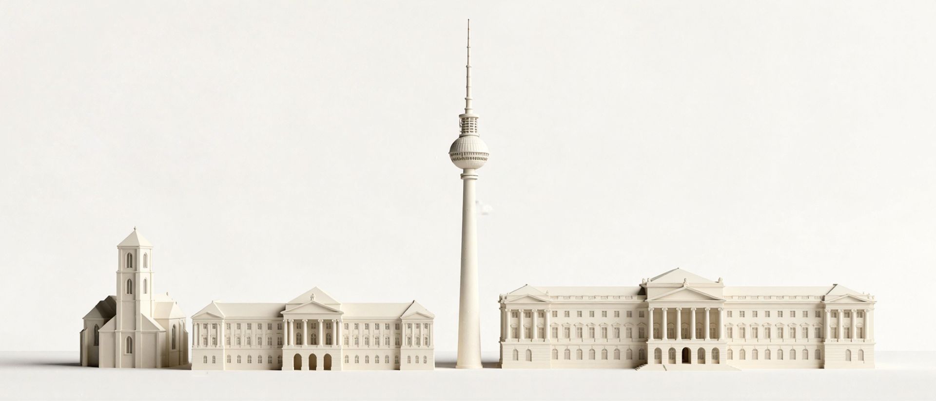 Geförderte Weiterbildung in Stuttgart — Wahrzeichen von Stuttgart als Architekturmodell