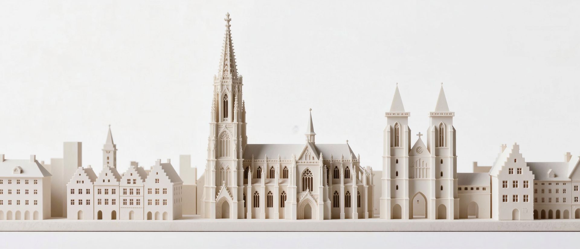 Geförderte Weiterbildung in Ulm — Wahrzeichen von Ulm als Architekturmodell